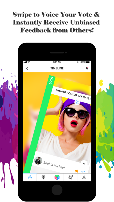 Screenshot #2 pour YNMS: Polls Questions Opinions