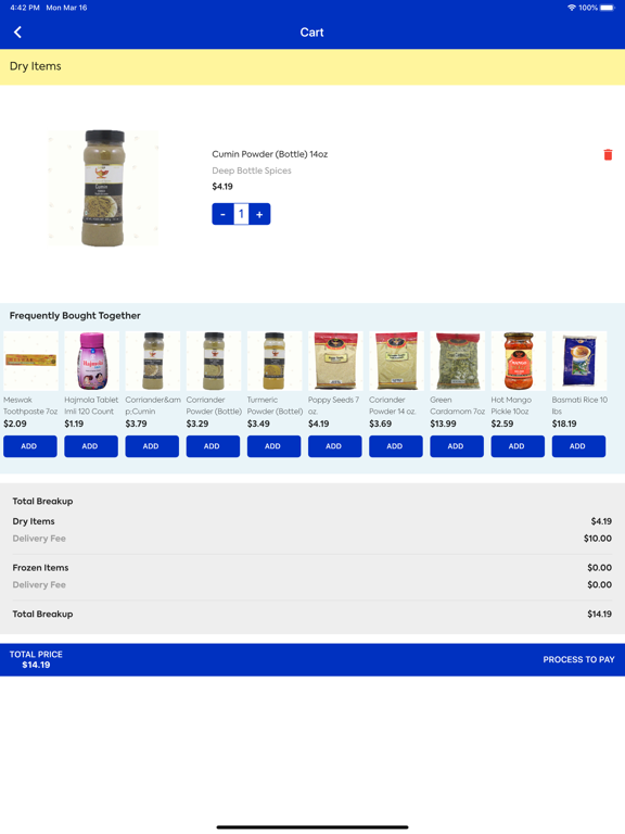 Screenshot #6 pour GroceryBabu - Grocery Store