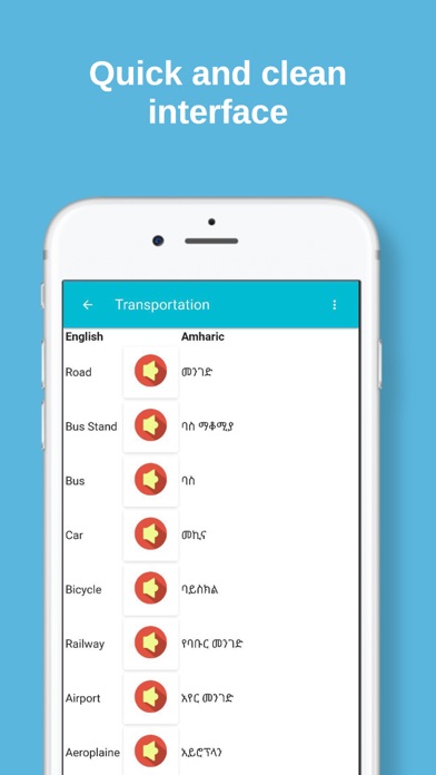 Screenshot #3 pour Learn Amharic Ethiopian