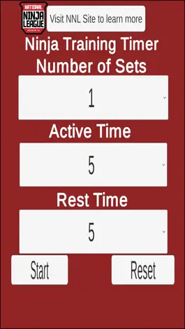 Game screenshot Ninja Training Timer apk