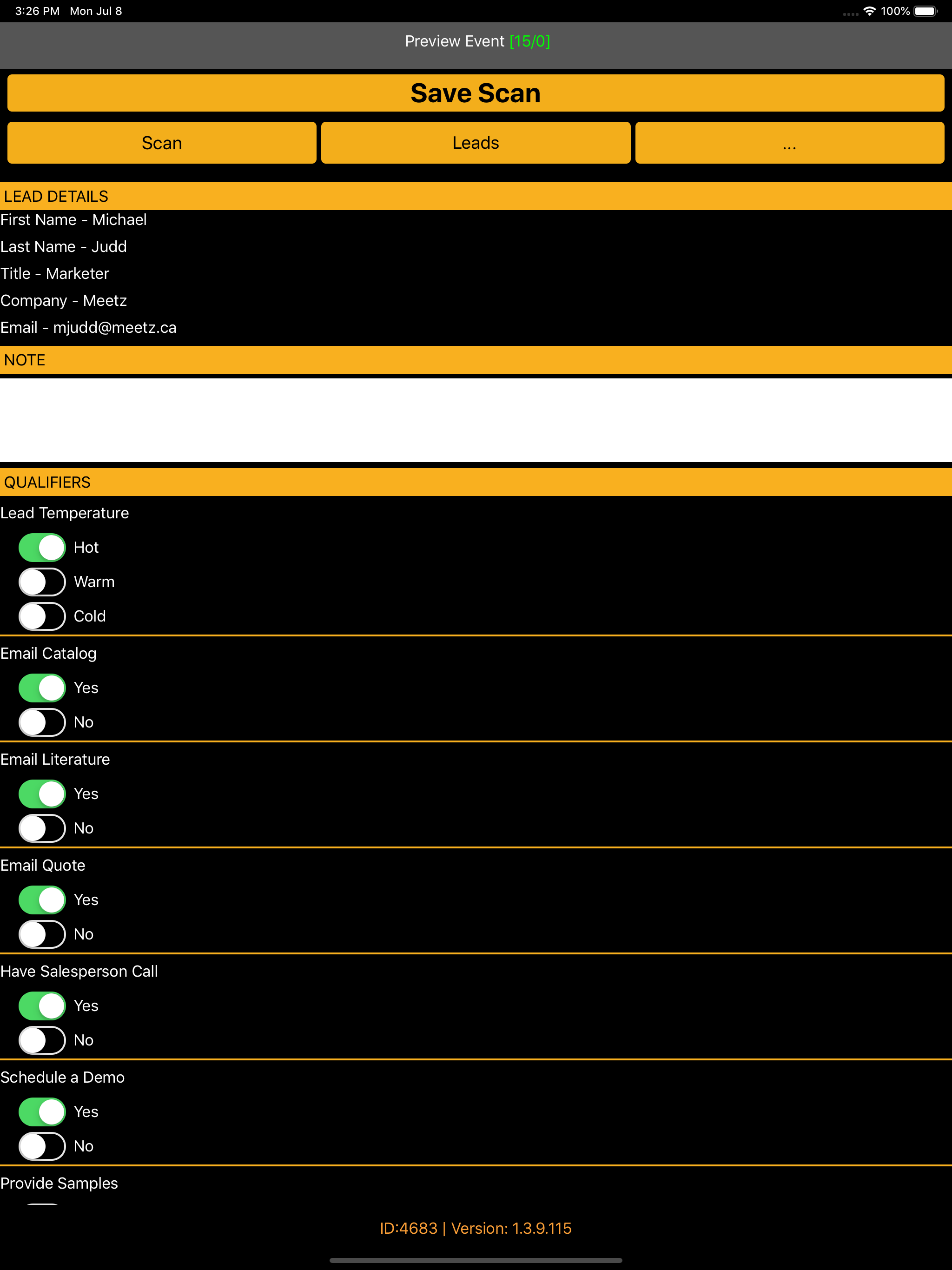 SwiftLeads screenshot 4