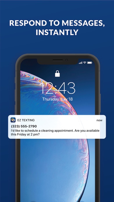 EZ Texting Messaging App screenshot 2