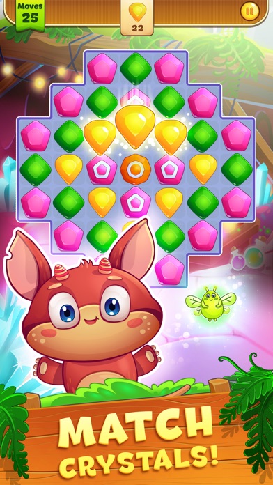 Screenshot #1 pour Crystal Crunch — Jeweled Games