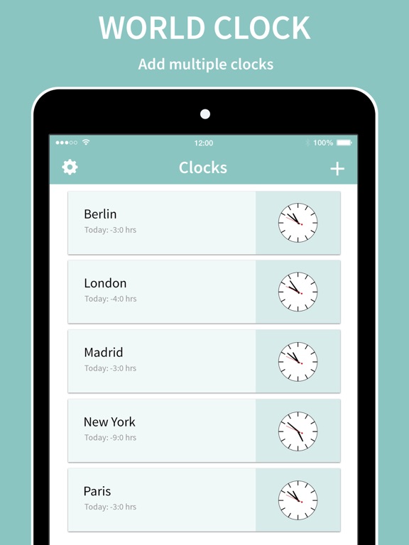 Screenshot #4 pour World Clock – Time Widget