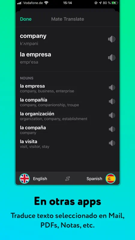 Traductor Inglés – Mate screenshot 3 of 9
