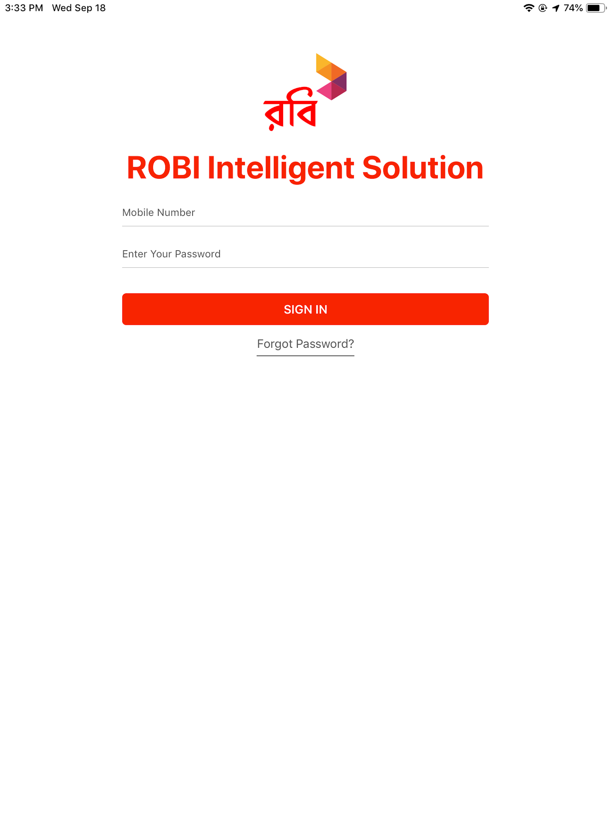 Robi Intelligent Solution screenshot 11