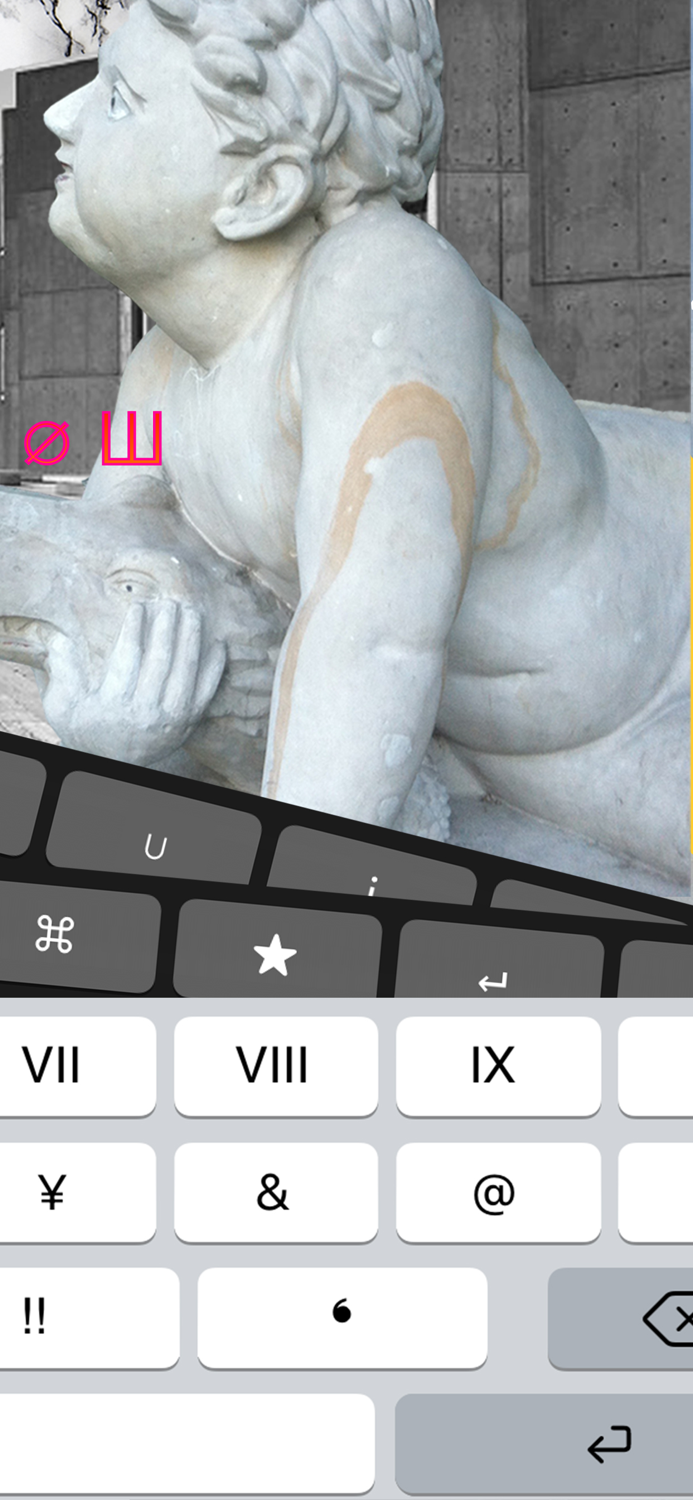 fijiboard LOVE glitch keyboard