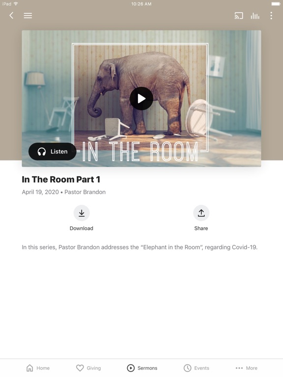 Screenshot #6 pour The House Church App