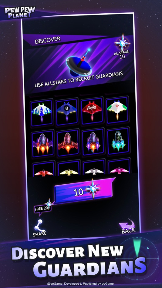 #4. Pew Pew Planet (iOS) 由: goGame Pte Ltd.