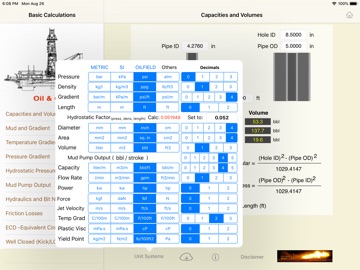Drilling Hydraulics (Basic) iPad screenshot