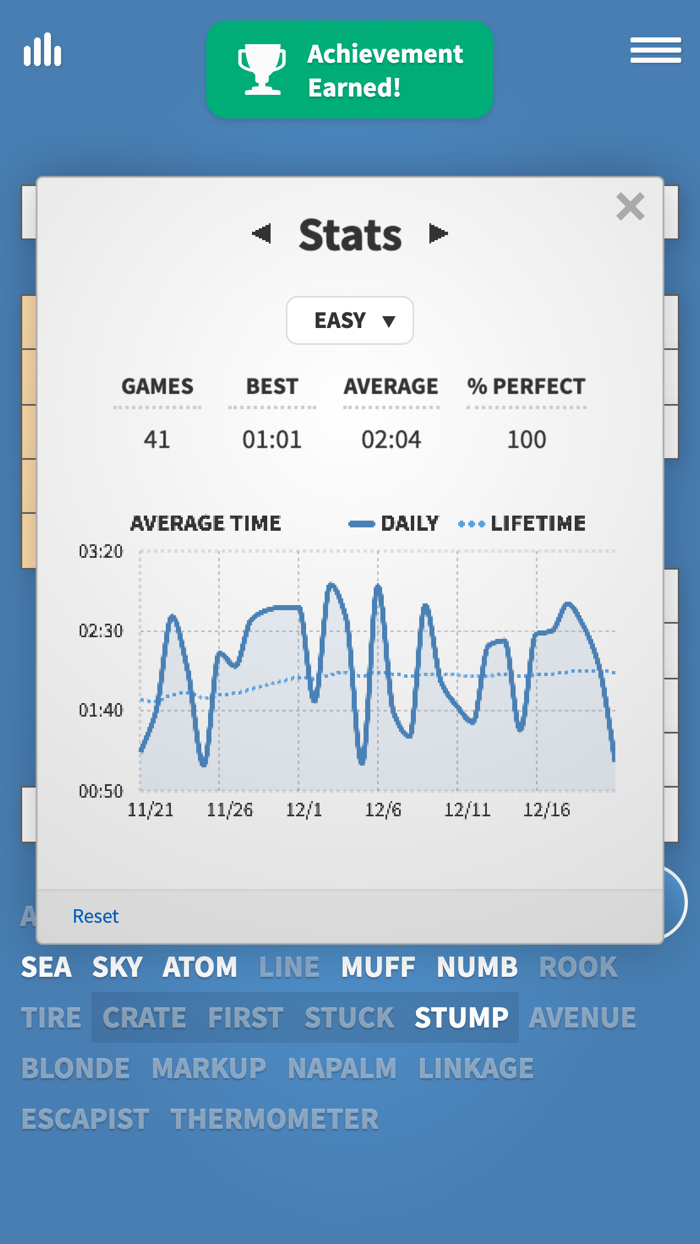 Fill Ins · Word Fit Puzzle