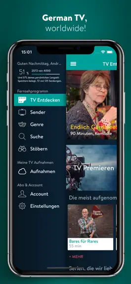 Game screenshot YouTV german TV, online video mod apk