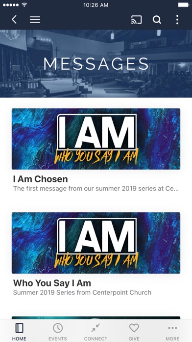Centerpoint Church Winnipeg Screenshot