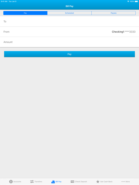 Mazuma Mobile iPad screenshot 5 - Finance app