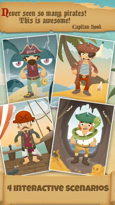 1000 Pirates - Dress Up and Stickers for Kids Screenshot 5