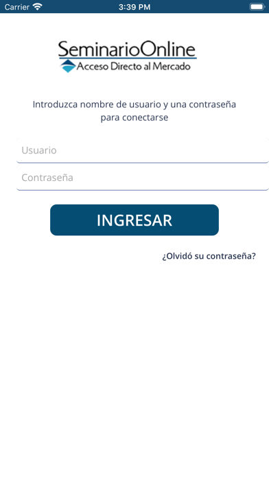 Seminario SAB Online Screenshot