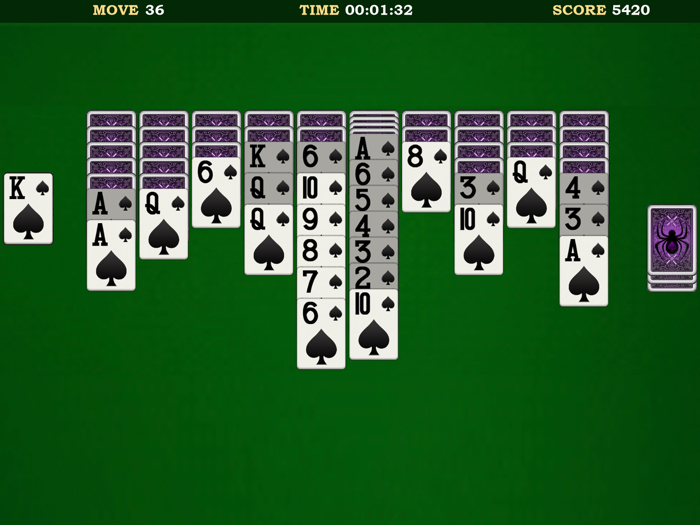 Spider Solitaire - Card