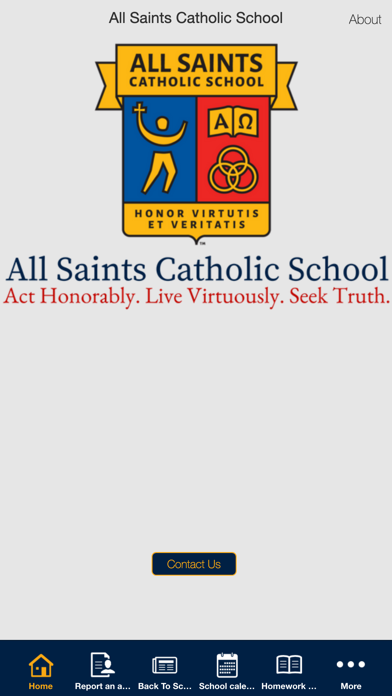 How to cancel & delete All Saints Catholic School App from iphone & ipad 1