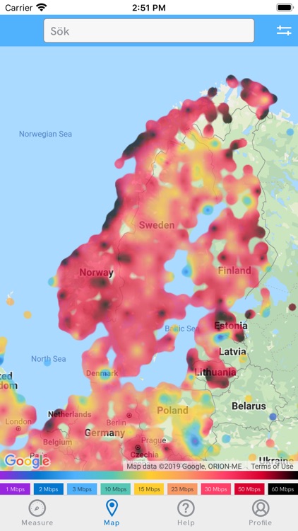 Bredbandskollen by Stiftelsen for Internetinfrastruktur