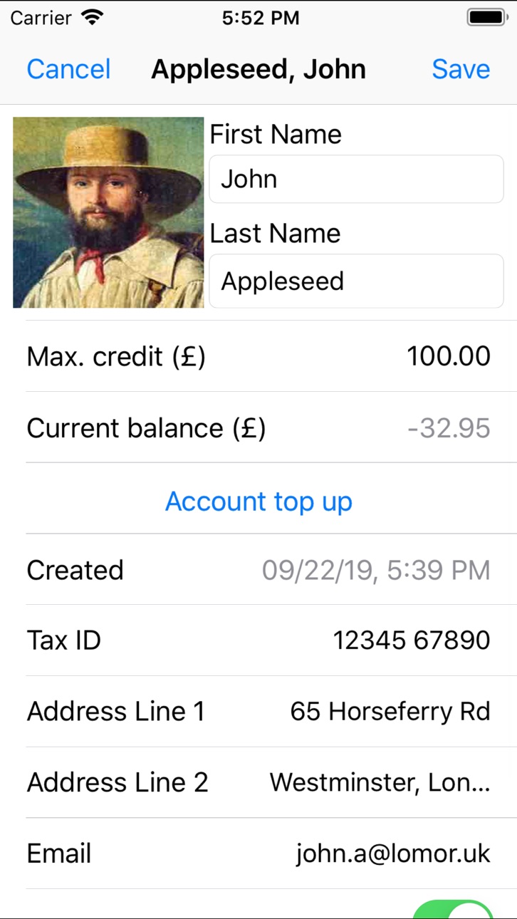 iPhone screenshot