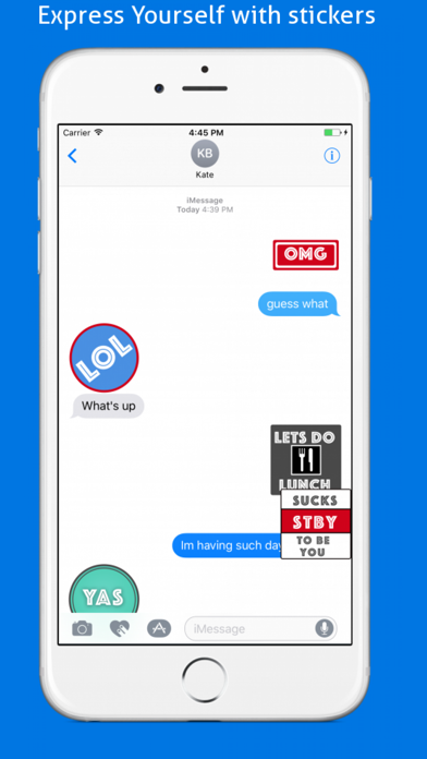 Screenshot #1 pour Express Yourself Stickers