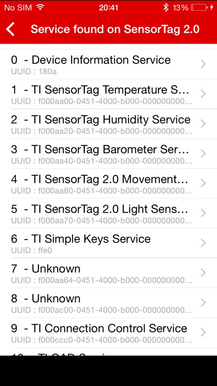 TI SensorTag screenshot-4