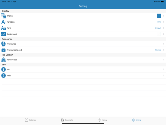 ODict - Advanced Learner's iPad screenshot
