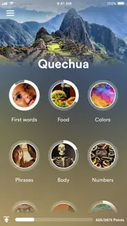 learn quechua - eurotalk iphone screenshot 1