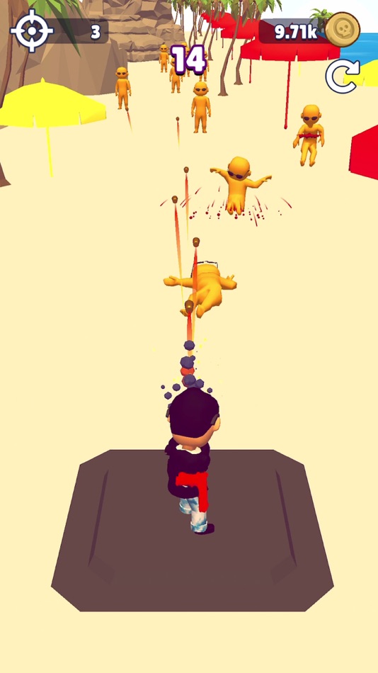 #3. Bullet Bender (iOS) 由: Lion Studios