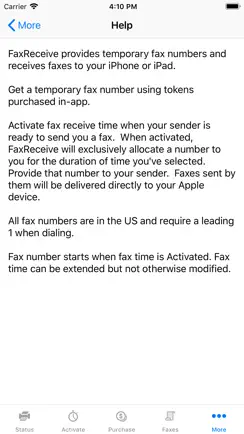 FaxReceive - receive fax app iPhone image 3