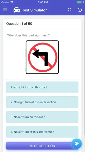 NJ DMV Test screenshot 2