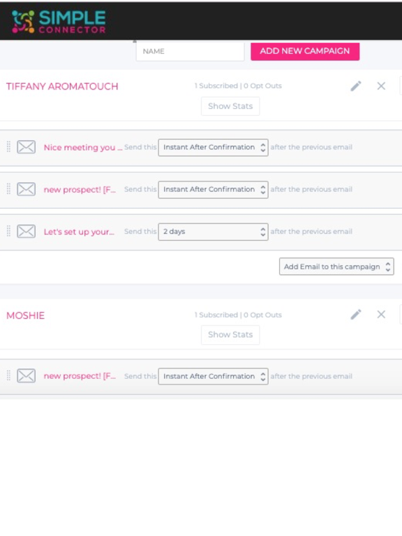 Screenshot #4 pour Simple Connector CRM