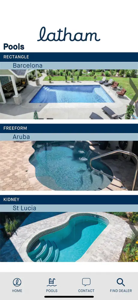 Latham AR Pool Visualizer