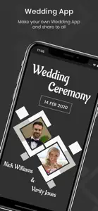 Happy Wedding App screenshot #1 for iPhone