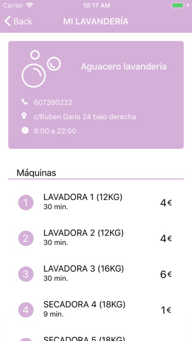 Tu Lavandería Screenshot