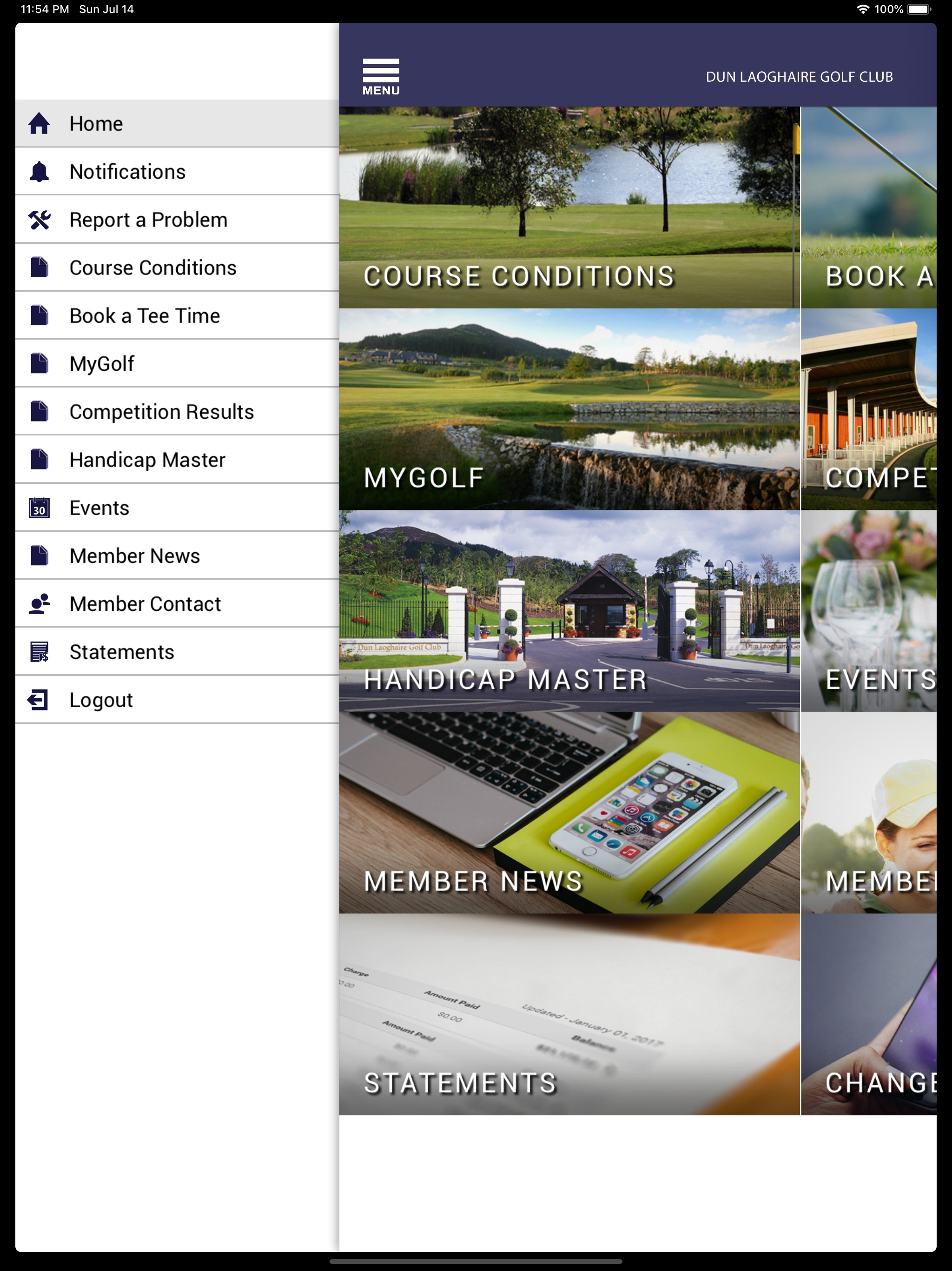 Dun Laoghaire Golf Club screenshot 5