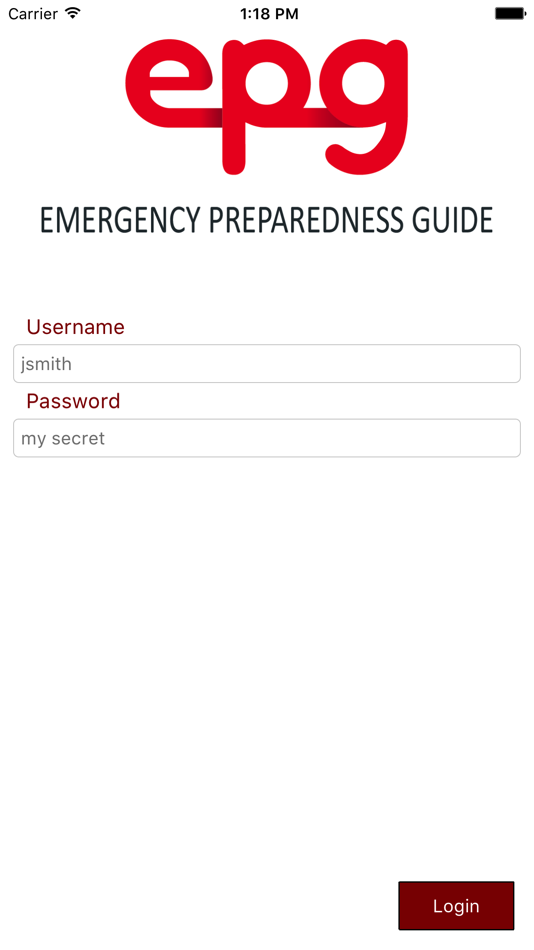 #1. Emergency Preparedness Guide (iOS) Podle: Technology Solutions of Michigan
