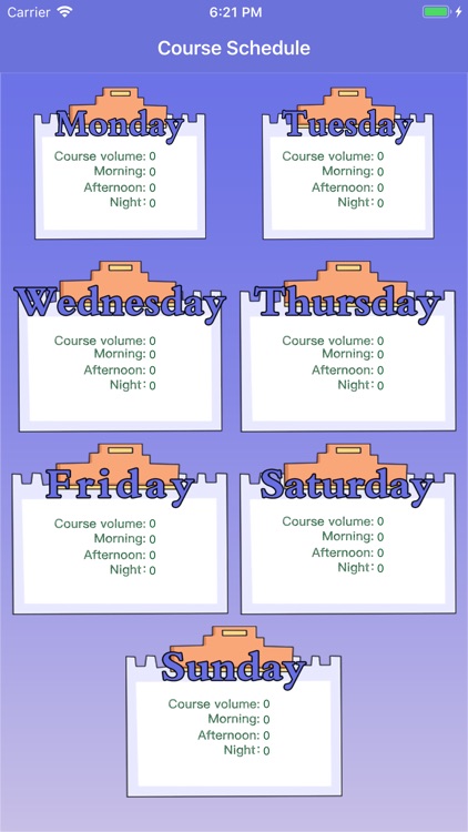 Course Schedule-Time Reminder