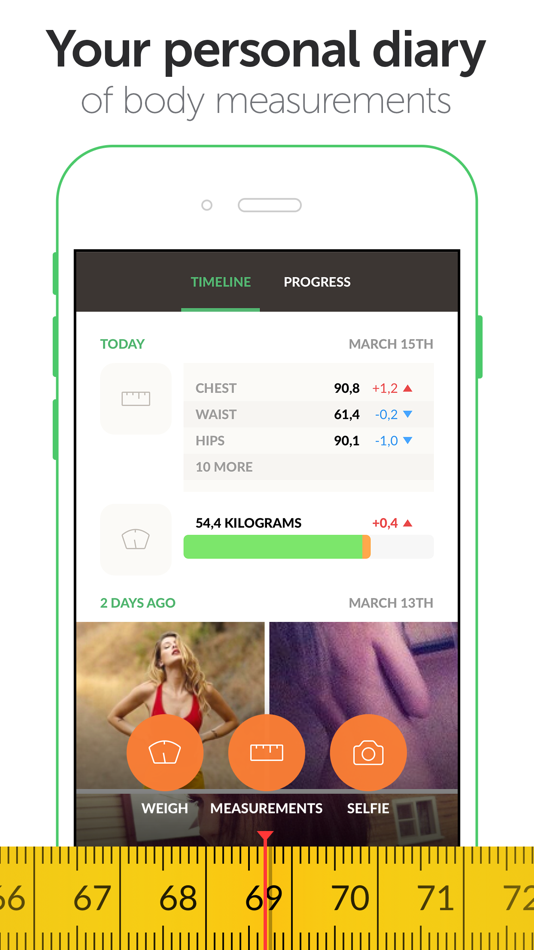 PEP : Body diary - weight loss - 2.0.3 - (iOS)