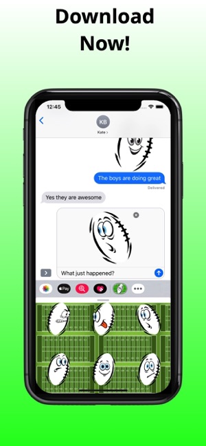 Football Emojis - Touchdown(圖5)-速報App