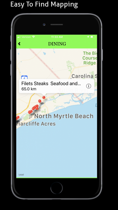 North Myrtle Beach iPhone screenshot 6 - Travel app