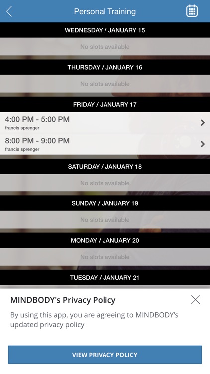 FSR Personal Training screenshot-3