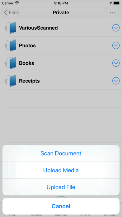 Deskcenter Files Screenshot