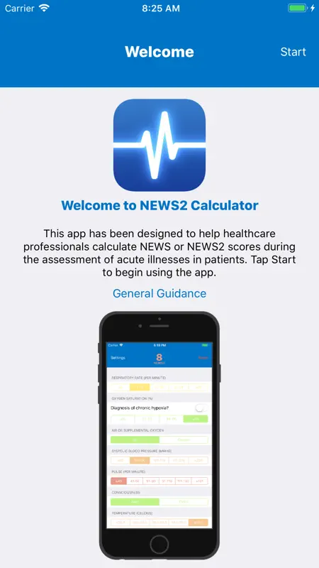 NEWS2 Calculator screenshot 5 of 5