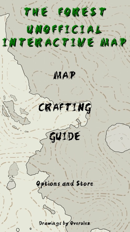 Map for The Forest