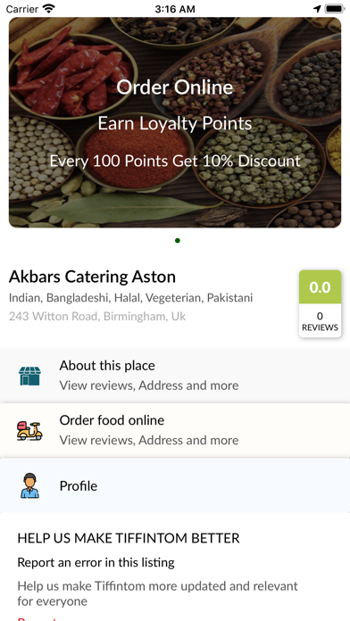 Screenshot #2 pour Akbars Catering