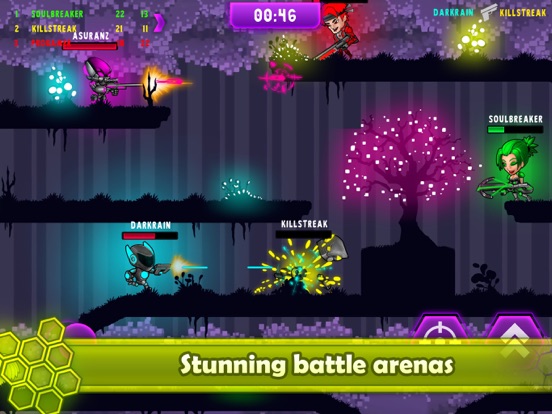 Screenshot #4 pour Neon Blasters Multiplayer