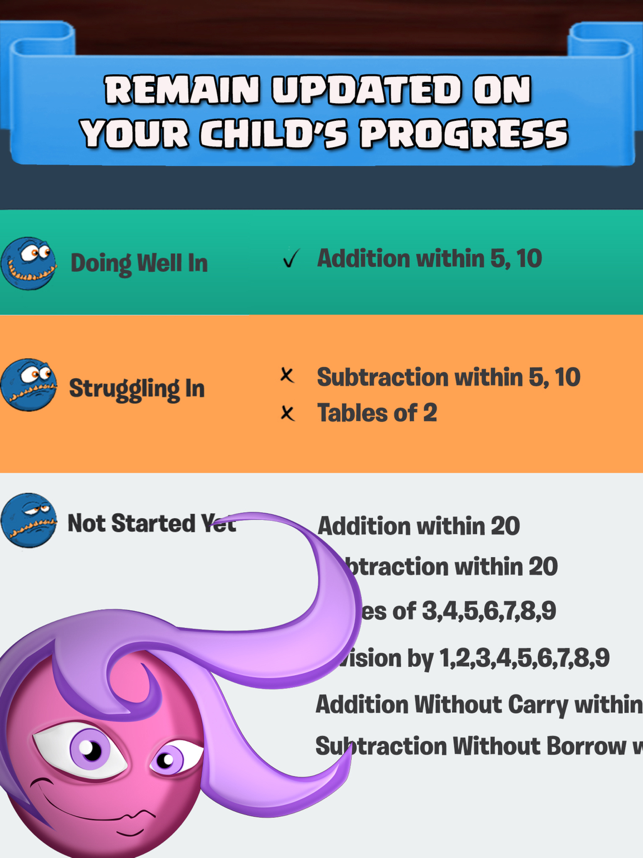 ‎Monster Maths School: KS1, KS2 Screenshot