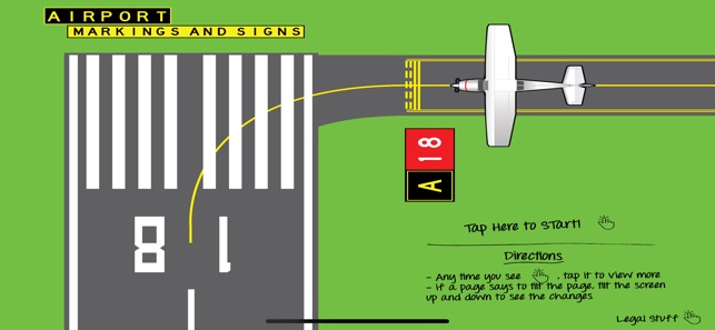 Airport Runway Signs And Markings