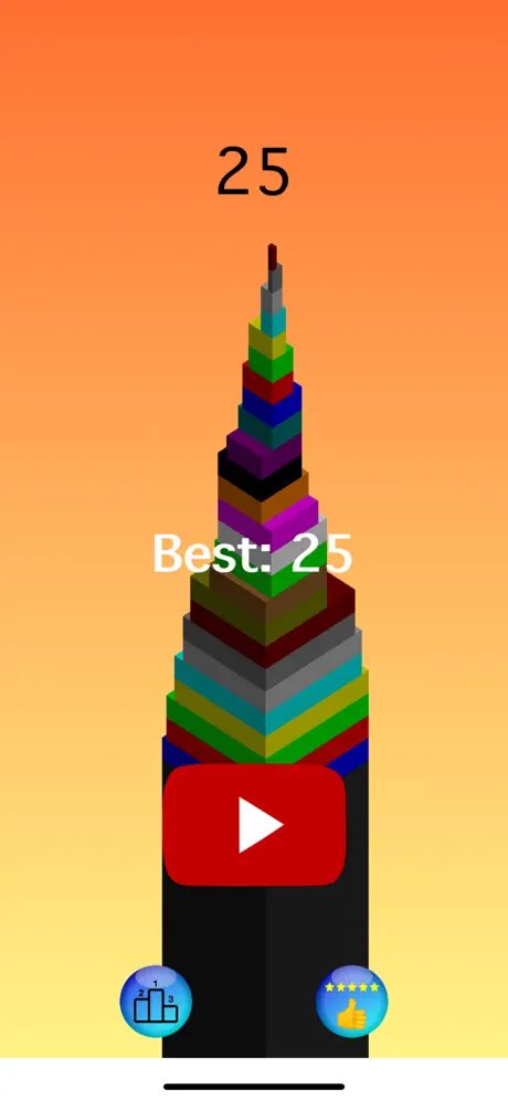 Pile Block 3D - Perfect Tower